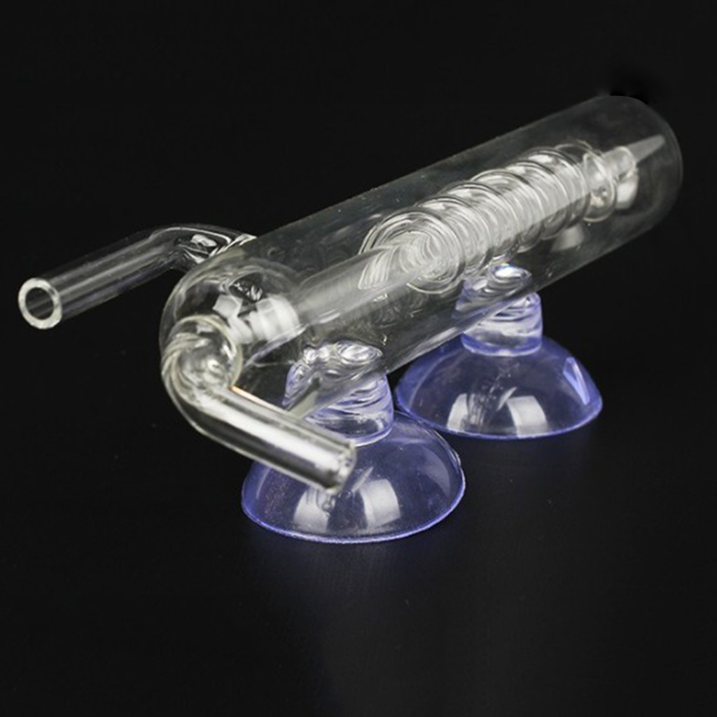Planted Aquarium Care - 水槽用二酸化炭素モニター、ガラス製気泡計、pHチェッカーテスターキット（水槽の水質および植物のケア用）