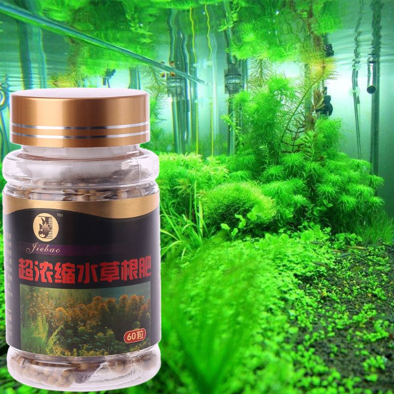 Aquarium Plant Root Fertilizer - 根カプセル60個 水族館の植物肥料カプセル すべての植物に安全