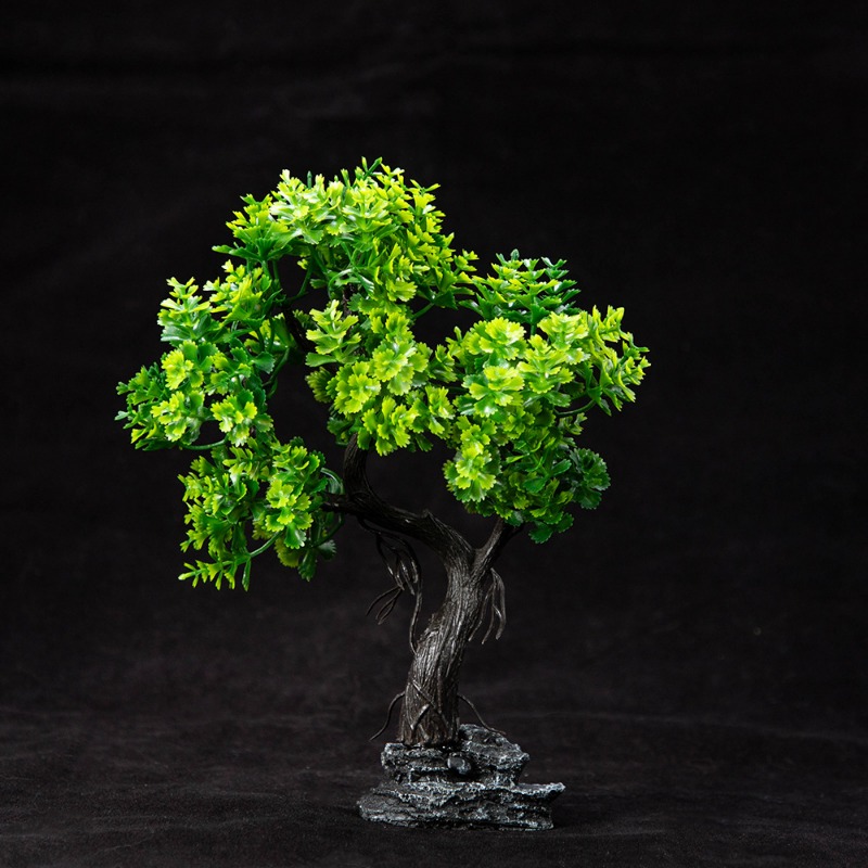 新しいシミュレーション苔の木水槽の装飾砂テーブル風景人工プラ - Planted Aquarium With Sand のレビューと価格