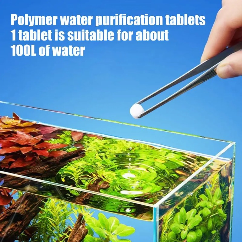 水生水質浄化タブレット ポリマー水槽タブレット 黄緑水藻除去 - Aquarium Plant Yellowing のレビューと価格