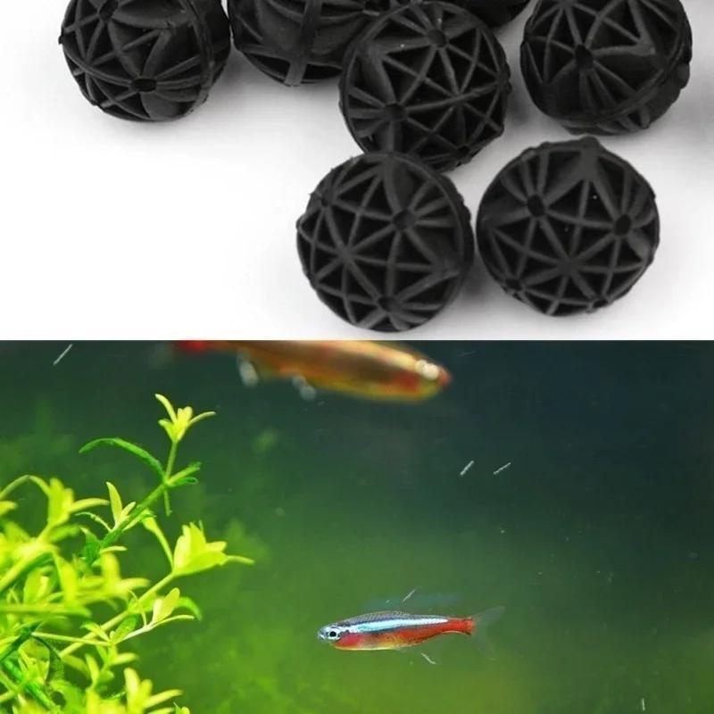 50個入り 16mm アクアリウム用バイオフィルターボール  - Aquarium Plant Fertilizer のレビューと価格
