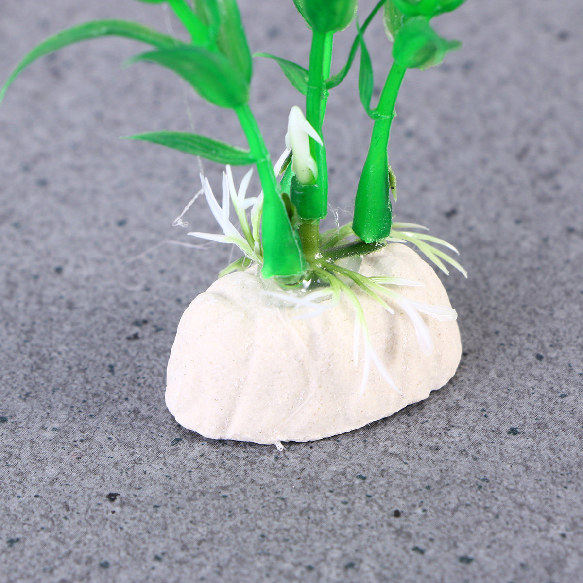 10個入りリアルな水槽用植物人工ドラセナサンドリアナ装飾品、 - Non Planted Aquarium Fish のレビューと価格
