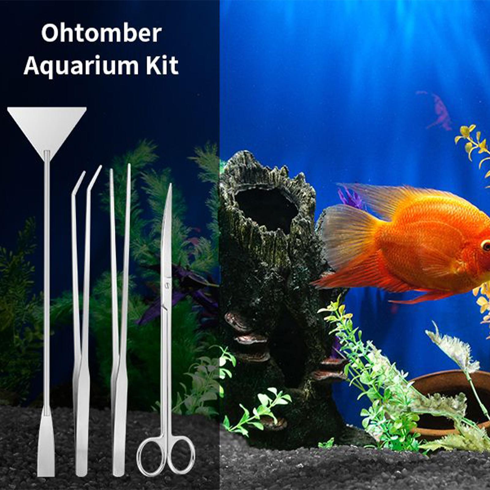水族館ツールテラリウム植物ツールはさみキットステンレス鋼ロン - Planted Aquarium Care のレビューと価格