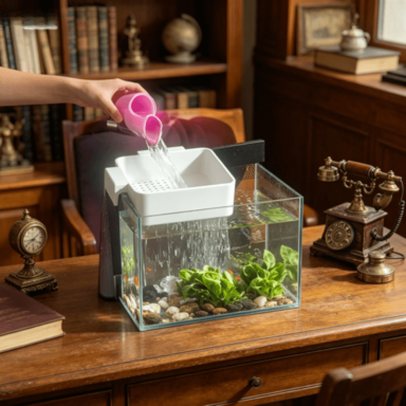 水槽水交換器 魚タンク水流拡散器 防滴ブラケット 水生植物用 - Planted Aquarium With Sand のレビューと価格