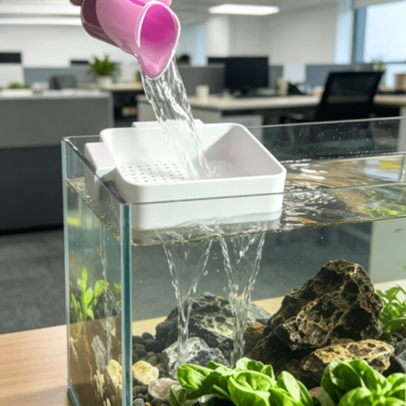 水槽水交換器 魚タンク水流拡散器 防滴ブラケット 水生植物用 - Planted Aquarium With Sand のレビューと価格