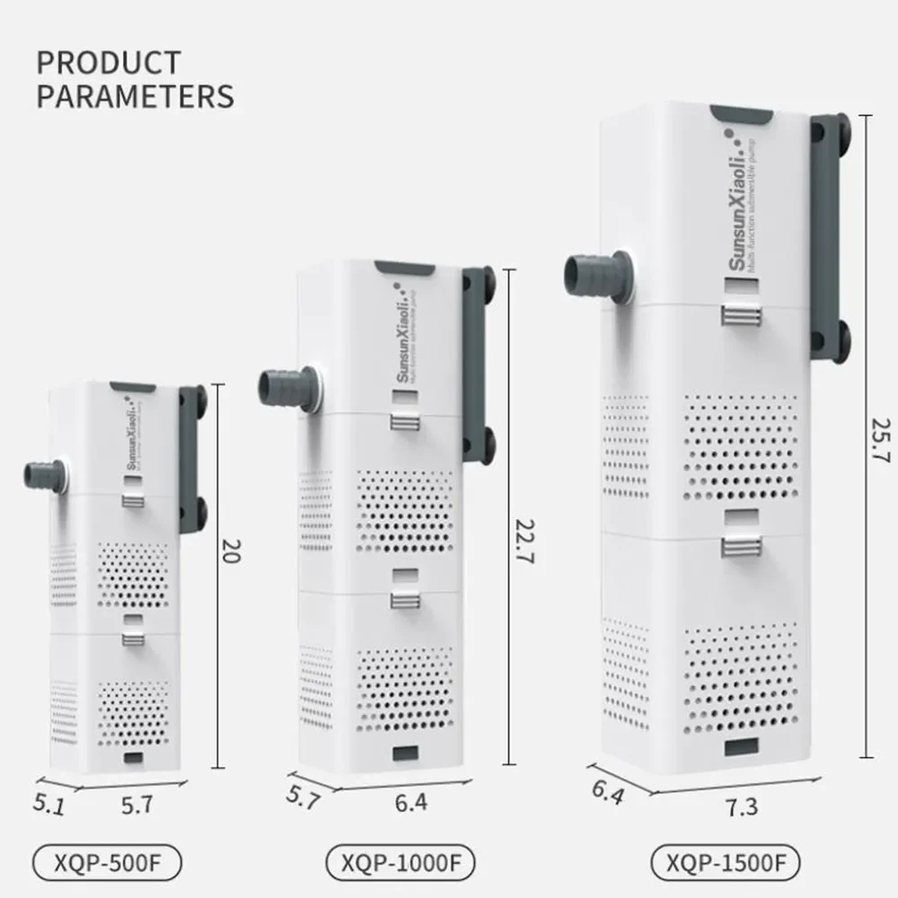 3 で 1 水族館フィルターポンプ水族館エアポンプウェーブポ - Aquarium Plant Iron のレビューと価格