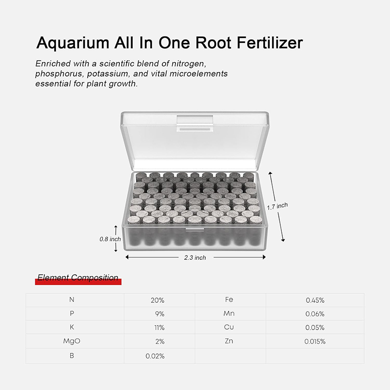 FZONE ルートタブ 淡水水槽用植物肥料 50個入り アク - Aquarium Plant Root Fertilizer のレビューと価格