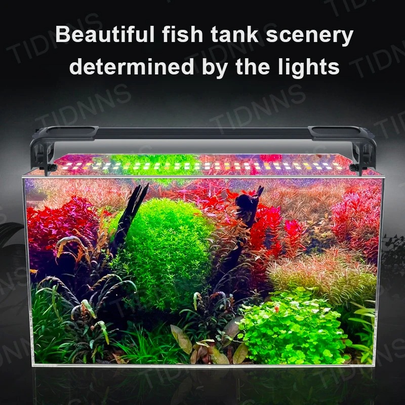 水族館ライト Led 植物成長照明拡張可能な防水クリップオン - Aquarium Plant Grow Light のレビューと価格